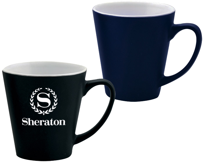 TAZA CONICA BICOLOR MATE C714